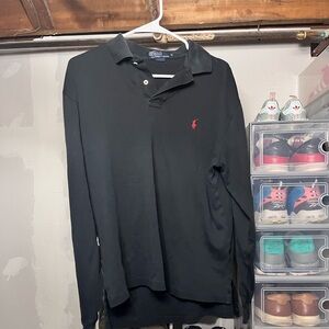 Ralph Lauren Black Polo Shirt